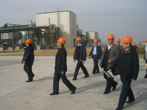 國家農(nóng)業(yè)部、財政部以及甘肅省農(nóng)業(yè)廳、財政廳等領(lǐng)導(dǎo)到公司考察調(diào)研